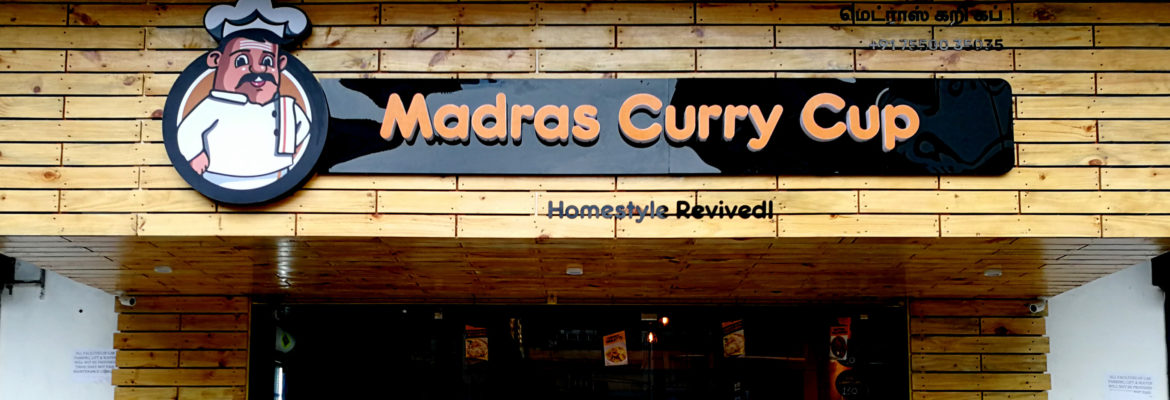 South Indian Restaurant in Chennai – Madras Curry Cup