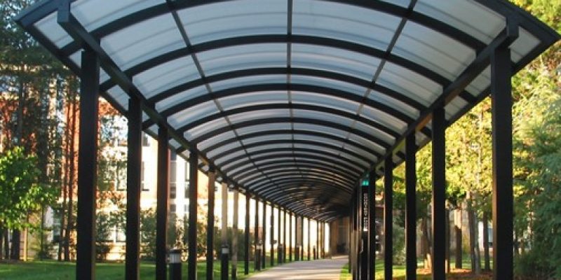 Walkway Covering Structure in Gurgaon, Tensile Structure