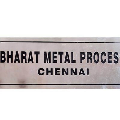 Bharat Metal Process – SS Name Plate Manufacturer